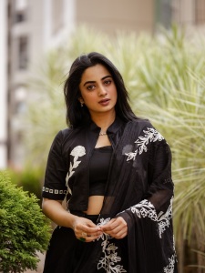 namitha-pramod-full-black-with-embroidery-trending-dress-design-photos-007
