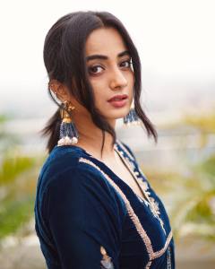 namitha-pramod-in-blue-velvet-churidar-photos-006