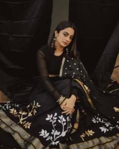 namitha-pramod-in-full-black-lehenga-images-005