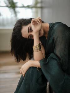 namitha-pramod-in-green-saree-photos-006