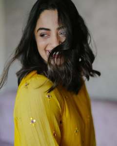 namitha-pramod-in-yellow-premium-kurta-set-photos-002