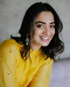 namitha-pramod-in-yellow-premium-kurta-set-photos-009