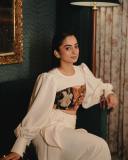 namitha-pramod-latest-photos-in-full-length-skirt-with-crop-top-ideas-014