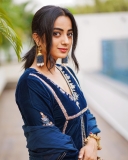 namitha-pramod-in-blue-velvet-churidar-photos
