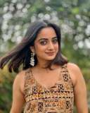 namitha-pramod-in-kalamkari-sleeveless-top-dress-photos-001
