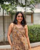 namitha-pramod-in-kalamkari-sleeveless-top-dress-photos