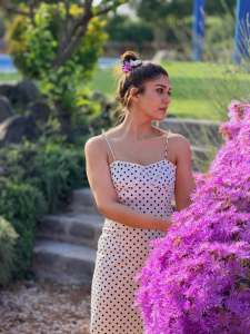 nayanthara-in-dot-print-frock-photos