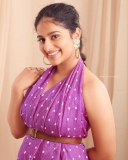 nayanthara-chakravarthy-in-violet-dress-photos