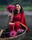 nikhila-vimal-in-maroon-saree-look-photos-002