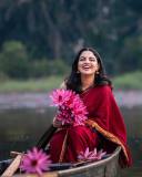 nikhila-vimal-in-maroon-saree-look-photos-003