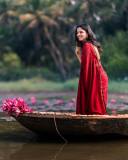nikhila-vimal-in-maroon-saree-look-photos-004