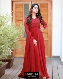 Nikhila-Vimal-latest-photos-in-cherry-red-Anarkali-001