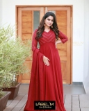 Nikhila-Vimal-latest-photos-in-cherry-red-Anarkali-002
