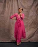nikhila-vimal-in-pink-alia-cut-churidar-dress-photos-002