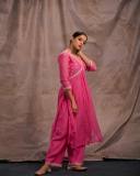 nikhila-vimal-in-pink-alia-cut-churidar-dress-photos-004