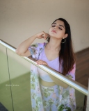 nikhila-vimal-new-photos-in-wedding-lehenga-look