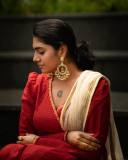 nimisha-sajayan-new-photo-in-red-salwar-suit-by-pranaah-002