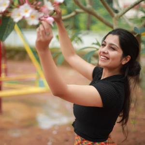 niranjana-anoop-in-black-top-with-skirt-photos