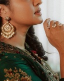 parvathy-thiruvothu-in-party-wear-lehenga-dress-green-colour-photos-004