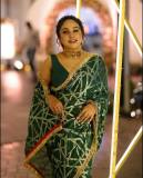 pearle-maaney-in-green-saree-images-003