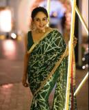 pearle-maaney-in-green-saree-images-004