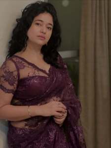 poonam-bajwa-in-purple-net-saree-photos-003