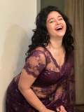 poonam-bajwa-in-purple-net-saree-photos-002