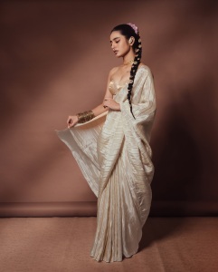 priya-prakash-varrier-in-light-golden-colour-saree-with-shoulderless-blouse-photos-001