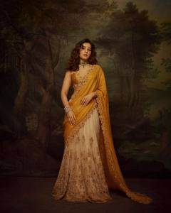 rashi-khanna-in-golden-colour-high-neck-lehenga-photos-001