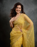 raashi-khanna-new-photos-in-yellow-net-saree