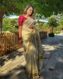radhika-rezia-new-photos-in-kerala-saree-with-red-blouse-ideas-002