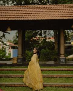 rajisha-vijayan-in-golden-colour-lehenga-for-party-outfit