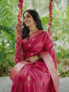rajisha-vijayan-in-rose-colour-pattu-saree-photos-002