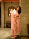 rajisha-vijayan-in-Pastel-Pink-straight-cut-churidar-Hand-Painted-botanical-design-and-Straight-cut-pink-matching-pants-pics-001