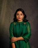 rajisha-vijayan-trending-neck-style-for-party-outfit-in-green-colour