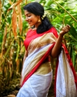 rajisha vijayan in kerala saree photos