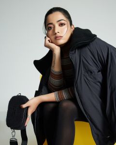 rashmika-mandanna-in-Striped-Straight-Skirt-and-top-dress-with-Knee-High-Opaque-Stockings-photos-006
