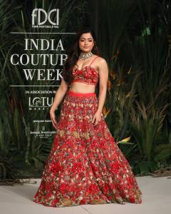rashmika-mandanna-in-multi-colour-floral-lehenga