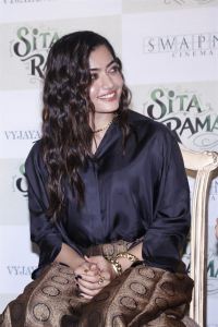 Sita Ramam Movie Actress Rashmika Latest Stills