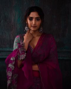reba-monica-john-in-Purple-Poly-Dupion-Lehenga-With-Blouse-and-Dupatta-photos-005