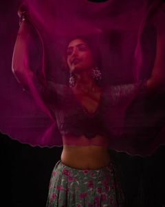 reba-monica-john-in-Purple-Poly-Dupion-Lehenga-With-Blouse-and-Dupatta-photos-006