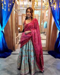 reba-monica-john-in-new-style-half-saree-photos