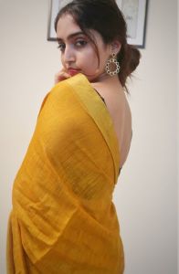 reba monica john new saree photo-008