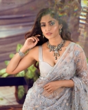 Actress-reba-john-latest-photos-in-transparent-saree