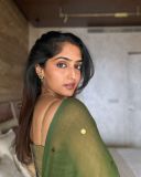 reba-monica-john-in-olive-green-saree-photos-001