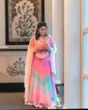 remya-nambeesan-in-multicolour-anarkali-dress-photos