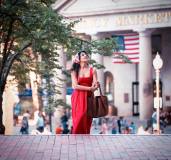 rima-kallingal-in-summer-wear-fit-and-flare-red-dress-photos-008
