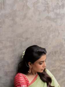 samantha-ruth-prabhu-in-light-green-cotton-saree-photos-004