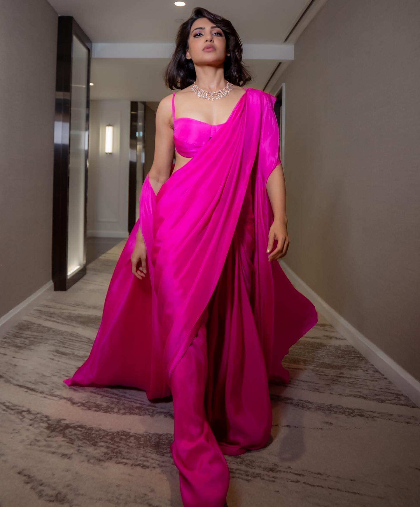 samantha-in-pink-colour-saree-fashion-photos