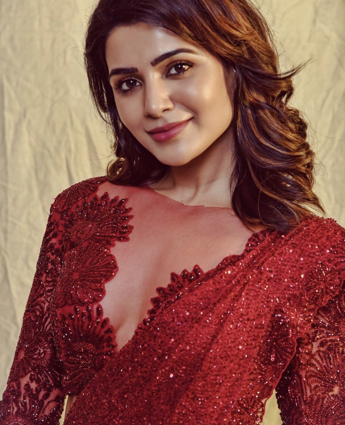 samantha-new-photoshoot-in-red-dress-003